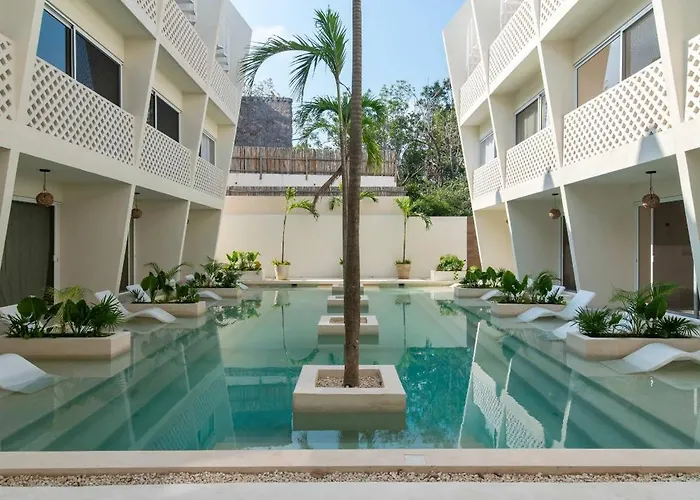 Luxury Jungle With Shared Pool Appartement Tulum Pueblo